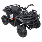 Elektrická Štvorkolka - 4x4 ATV WOLF - čierna